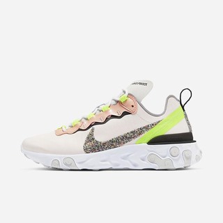 Pantofi Casual Nike React Element 55 Premium Dama Roz Deschis Negrii Gri | WYTE-83569